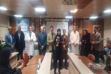 مراسم میلاد با سعادت حضرت فاطمه زهرا (س) و تقدیر از پرستاران نمونه بیمارستان توانبخشی رفیده